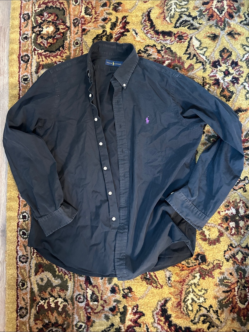 Ralph Lauren Men’s black Button-Down Shirt